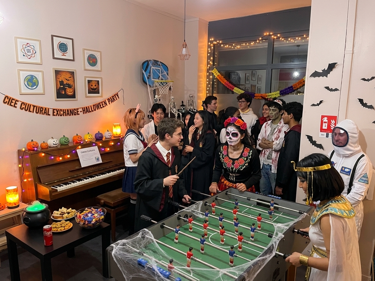 28/10/26 : Fête d’Halloween avec le CIEE